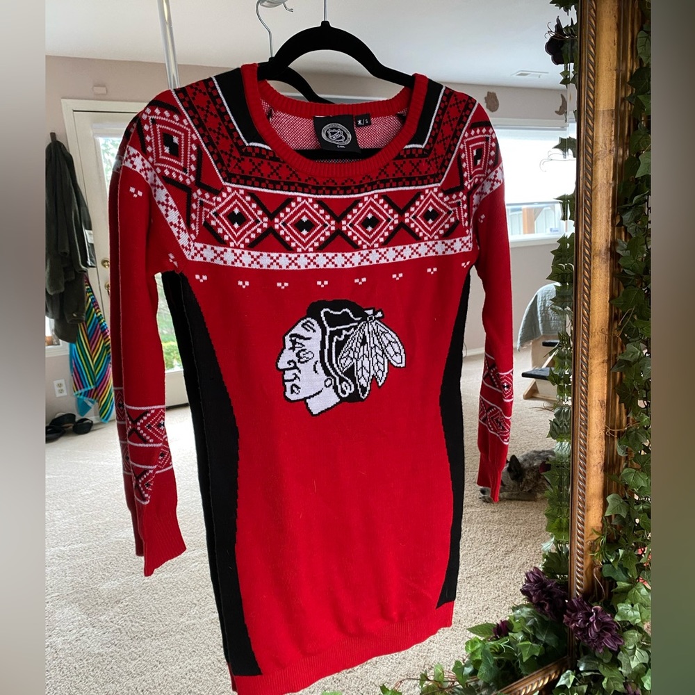 Chicago Blackhawks Sweater dress
